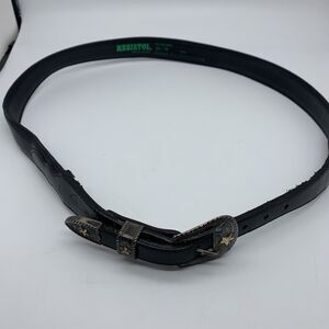 Elmcreek Sterling .925 14 K Gold‎ Fill Belt Texas Star 3 Piece 38/95 Resistol